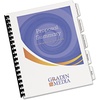 image:imageAvery 8 Tab Unpunched Dividers for Use with Any Binding System Easy Print amp Apply Clear Label Strip Index Maker Customizable White Tabs 25 Sets 114445 Sets