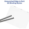 image:imageAvery 8 Tab Unpunched Dividers for Use with Any Binding System Easy Print amp Apply Clear Label Strip Index Maker Customizable White Tabs 25 Sets 1144425 Sets