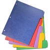 image:imageAvery Big Tab Durable Paper Dividers for 3 Ring Binders 5 Tabs per Set White Printable Labels 1 Set Perfect for School Office and Home Organization 14422Primary