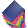 image:imageAvery Big Tab Durable Paper Dividers for 3 Ring Binders 5 Tabs per Set White Printable Labels 1 Set Perfect for School Office and Home Organization 14422Primary