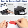 image:imageAvery Big Tab Insertable Extra Wide Dividers 8 Multicolor Tabs 1 Set 11222