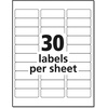 image:imageAvery 18660 Matte Clear Easy Peel Address Labels Inkjet 1 X 2 58 300Pack