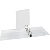 image:imageAvery HeavyDuty View 3 Ring Binder 15 One Touch Slant Rings Holds 85 x 11 Paper 1 White Binder 054042