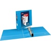 image:imageAvery HeavyDuty View 3 Ring Binder 3 One Touch Slant Rings Holds 85 x 11 Paper 1 Light Blue Binder 056013 Pack of 4