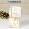 image:imageAvery Printable Christmas Address Labels with Sure Feed Technology Rectangle 1 x 258 PrePrinted Green amp Metallic Gold Border Design Matte White Laser amp Inkjet Compatible 160 TotalMetallic Gold Christmas Trees