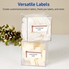 image:imageAvery Printable Christmas Address Labels with Sure Feed Technology Rectangle 1 x 258 PrePrinted Green amp Metallic Gold Border Design Matte White Laser amp Inkjet Compatible 160 TotalRed  Metallic Gold Gift Bow