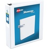 image:imageAvery Showcase Standard View 3 Ring Binder 2 Slant Rings 530Sheet Capacity 28 Inch Wide Spine 1 White Binder Ideal for Lightweight Organization and Occasional Referencing 197012 Pack of 12