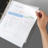 image:imageAvery Diamond Clear Top Sheet Protectors Super Heavyweight Page Protectors for 3 Ring Binder Clear Binder Sheet 25 Count 76000Solid