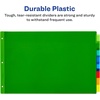 image:imageAvery Dividers for 3 Ring Binders 8Tab Plastic Binder Dividers 11 x 17 Insertable Big Tabs Multicolor 1 Set 11179