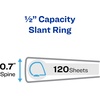 image:imageAvery HeavyDuty Framed View 3 Ring Binder 05 Ring 1 Black BinderWhite