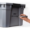image:imageMarksALot Avery Permanent Markers Large DeskStyle Size Bullet Tip Water and Wear Resistant 12 Black Markers 24878