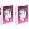 image:imageAvery Durable View 3 Ring Binder 05 Slant Rings 1 White Binder  For Daily School Home and Office Use Clear View Overlays DuraHinge TearResistant Spine DuraEdge SplitResistant Edges05 Pack of 2