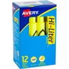 image:imageAvery HiLiter DeskStyle Highlighters Smear Safe Ink Chisel Tip 12 Fluorescent Yellow Highlighters 2400012 highlighters