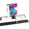 image:imageAvery TwoTone 3 Ring Binder 15 Slant Rings 1 WhiteBlack Binder  For School Home and Office Organization Clear Overlays DuraHinge TearResistant Spine DuraEdge SplitResistant EdgesBlackWhite