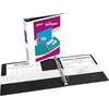 image:imageAvery TwoTone 3 Ring Binder 15 Slant Rings 1 WhiteBlack Binder  For School Home and Office Organization Clear Overlays DuraHinge TearResistant Spine DuraEdge SplitResistant EdgesBlackWhite