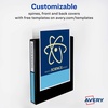 image:imageAvery TwoTone 3 Ring Binder 15 Slant Rings 1 WhiteBlack Binder  For School Home and Office Organization Clear Overlays DuraHinge TearResistant Spine DuraEdge SplitResistant EdgesMintCoral