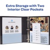 image:imageShowcase Reference View Binder 1in Capacity Set of 2 Color Black1 Pack of 12