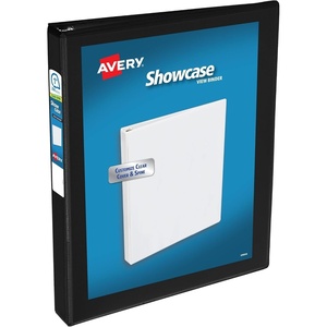 image:imageShowcase Reference View Binder 1in Capacity Set of 2 Color Black1 Pack of 12