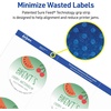 image:imageAvery Durable Waterproof Labels Sure Feed Technology 2 Diameter Matte White LaserPigmentInkjet Printable 96 Blank Labels Great for Food Containers Product Merchandising and More 565796 labels