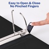 image:imageAvery HeavyDuty View 3 Ring Binder 2 Slant Rings 1 Black Binder  For Heavy School Home and Office Use DuraHinge TearResistant Spine DuraEdge SplitResistant Edges Clear View Covers4