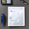 image:imageAvery Showcase 3 Ring Binder 15 Slant Rings 1 White Binder  For School Home and Everyday Use Clear View Covers Interior Storage Pockets Nonstick PVCFree Material LayFlat Pages15 Pack of 12