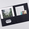image:imageAvery Two Pocket Folders Holds up to 40 Sheets Business Card Slot 25 Black Folders 47988125 folders