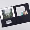 image:imageAvery Two Pocket Folders Holds up to 40 Sheets Business Card Slot 25 Black Folders 4798840 folders