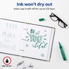 image:imageMarksALot Avery Permanent Markers Regular DeskStyle Size Chisel Tip Water and Wear Resistant 12 Green Markers 07885Green