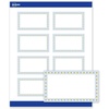 image:imageAvery Printable Rectangle Cards Sure Feed Technology 2 x 35 Matte White with Gold amp Navy Border Florals Design Laser amp Inkjet Compatible 80 Total Great for Branding Weddings and MoreBlue Border with Gold Dots