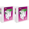image:imageAvery Durable View 3 Ring Binder 2 EZD Rings 1 White Binder1 Pack