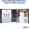 image:imageAvery Durable View 3 Ring Binder 2 EZD Rings 1 White Binder1 Pack