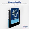 image:imageAvery Durable View 3 Ring Binder 2 EZD Rings 1 White Binder1 Pack