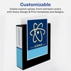 image:imageAvery Durable View 3 Ring Binder 2 EZD Rings 1 White Binder4 Pack