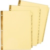 image:imageAvery PrePrinted Dividers AZ Tab Buff 1 Set25Tab Pack of 12