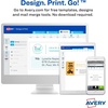 image:imageAvery Printable Shipping Labels with Sure Feed 2 x 4 Customizable Stickers White 500 Blank Mailing Labels Total Great for Mailing Shipping and More 2Pack of 8163Solid