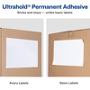 image:imageAvery Printable Shipping Labels with Sure Feed 2 x 4 Customizable Stickers White 500 Blank Mailing Labels Total Great for Mailing Shipping and More 2Pack of 8163Solid