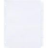 image:imageOffice Essentials Big Tab WriteOn Dividers 812 x 11 5Tab White 12 Pack 2484612 Pack