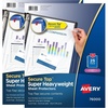 image:imageAvery Diamond Clear Top Sheet Protectors Super Heavyweight Page Protectors for 3 Ring Binder Clear Binder Sheet 25 Count Pack of 2 86009One Size Pack of 12