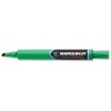 image:imageAvery Marks A Lot Permanent Markers Large DeskStyle Size Chisel Tip 12 Green Markers 0888510